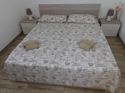 Letto o letti in una camera di Relais Villa Simonetta with descent to the sea