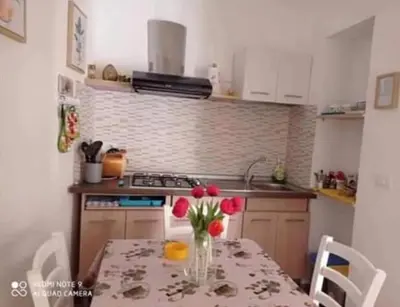 Cucina o angolo cottura di Casa Vico Lepre