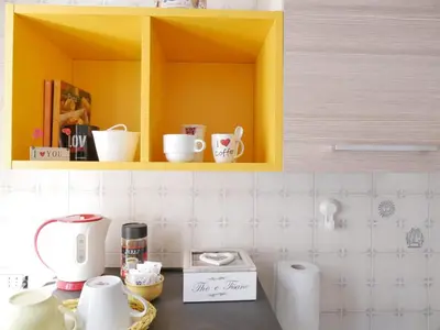 Cucina o angolo cottura di appartamento sul corso (Ortigia)