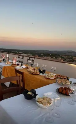 Cibo presso il bed & breakfast o nelle vicinanze