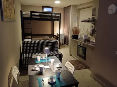 Cucina o angolo cottura di U Peri Alivu House
