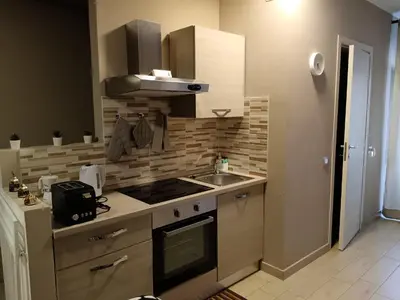 Cucina o angolo cottura di U Peri Alivu House
