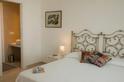 Letto o letti in una camera di Residenza Lago