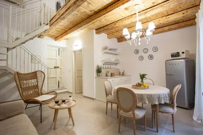 Cucina o angolo cottura di Ammari Ortigia Apartment