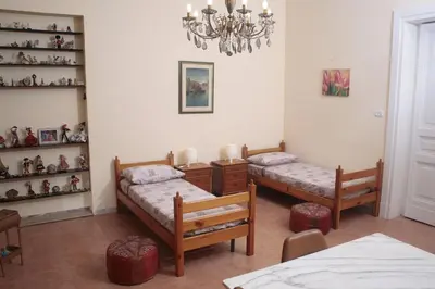 Letto o letti in una camera di AG HOME ADRAGNA