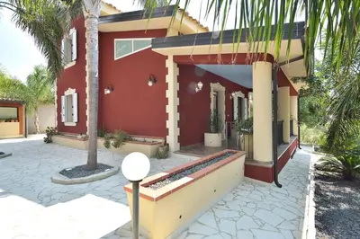 Edificio in cui si trova la villa