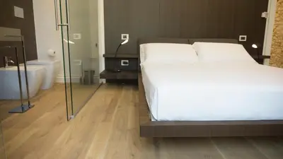 Letto o letti in una camera di P4 Ortigia_Siracusa