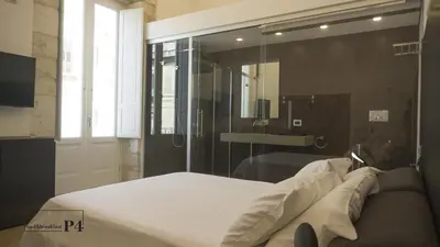 Letto o letti in una camera di P4 Ortigia_Siracusa