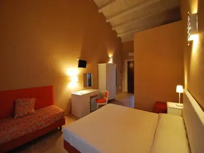 Letto o letti in una camera di Pantanelli Di Vendicari