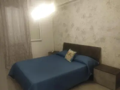 Letto o letti in una camera di Charming House with Pool in Arenella, Air Conditioning
