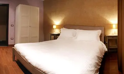 Letto o letti in una camera di Garden Holiday