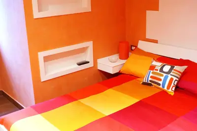 Letto o letti in una camera di Garden Holiday