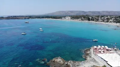 Paesaggio naturale nelle vicinanze della villa