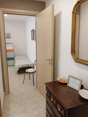 Letto o letti in una camera di La terrazza Ursino