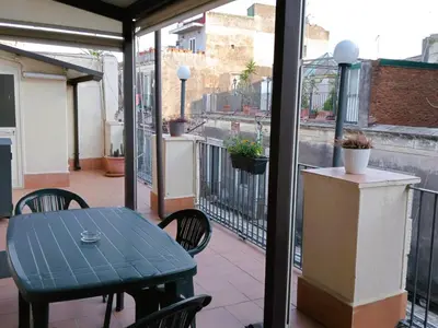 Balcone o terrazza di La terrazza Ursino