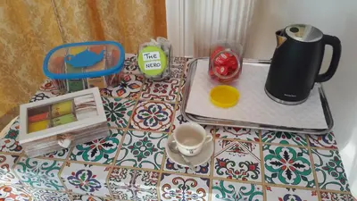 Set per la preparazione di tè e caffè presso Villa Midolo