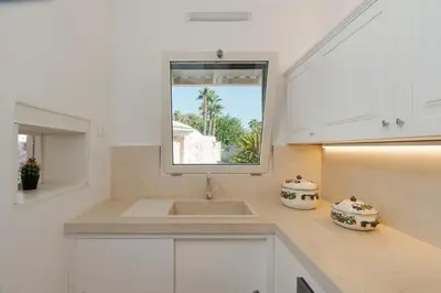 Cucina o angolo cottura di Villa del Mito