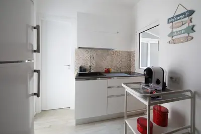 Cucina o angolo cottura di AGATOCLEY, ai piedi di Ortigia