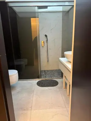 Bagno di Spacious Apartment in Catania, terrace & city view