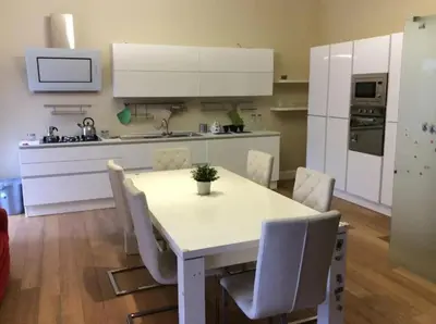 Cucina o angolo cottura di Spacious Apartment in Catania, terrace & city view