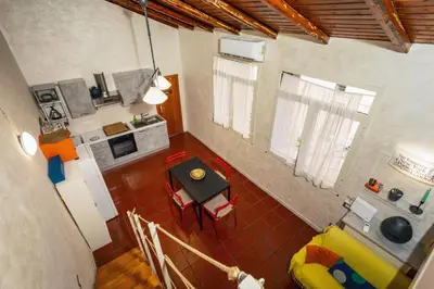 Cucina o angolo cottura di La Dimora di via Manzoni