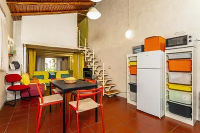 Cucina o angolo cottura di La Dimora di via Manzoni