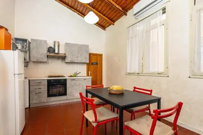 Cucina o angolo cottura di La Dimora di via Manzoni