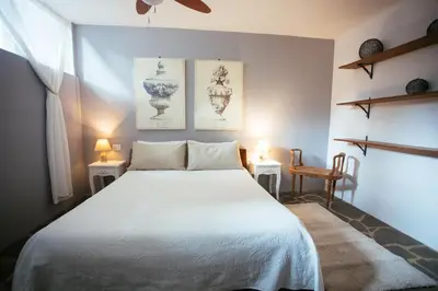 Letto o letti in una camera di Stone House Modica