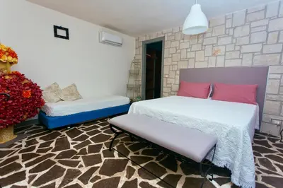 Letto o letti in una camera di Stone House Modica