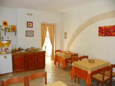 Area soggiorno di Cloris Guest House