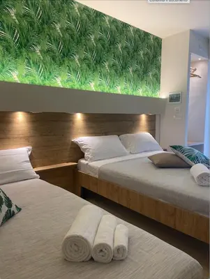 Letto o letti in una camera di La Volta Rooms Locazione turistica