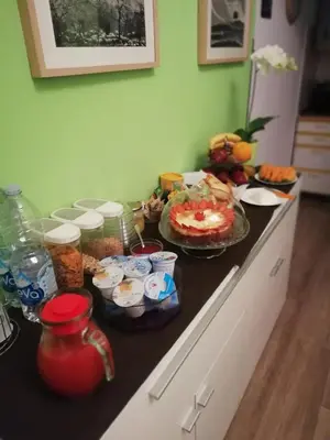 Cibo presso il bed & breakfast o nelle vicinanze