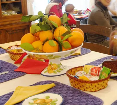 Cibo presso il bed & breakfast o nelle vicinanze