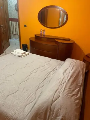 Letto o letti in una camera di Airport Tourist's House