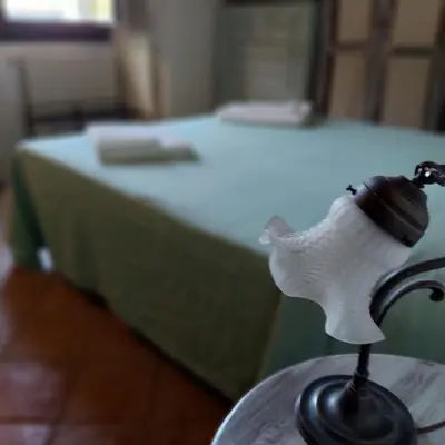 Letto o letti in una camera di Le Case Di S. Andrea