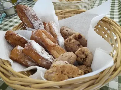 Cibo presso l'agriturismo o nelle vicinanze
