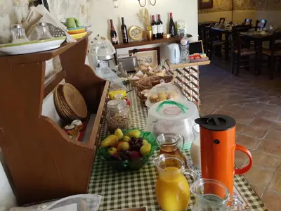 Cibo presso l'agriturismo o nelle vicinanze