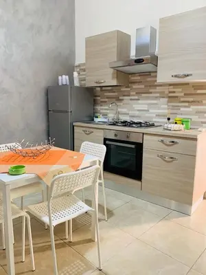 Cucina o angolo cottura di Casa Vacanze San Nicolò