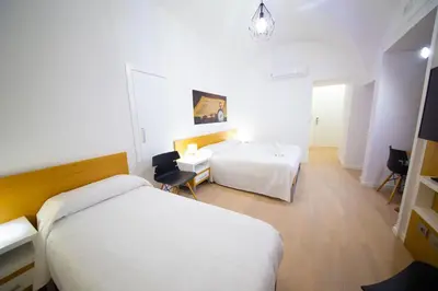 Letto o letti in una camera di The Uncle's House