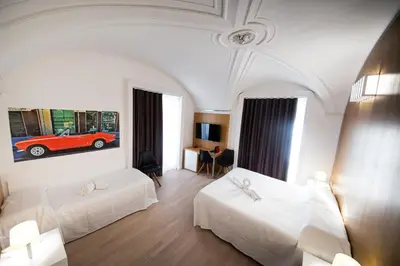 Letto o letti in una camera di The Uncle's House