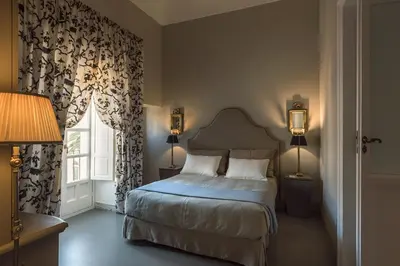 Letto o letti in una camera di Seven Rooms Villadorata
