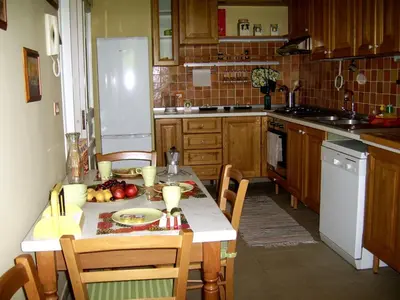 Cucina o angolo cottura di Casa di Chiara Pieno Centro Storico