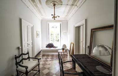 Area soggiorno di Palazzo Degli Antoci