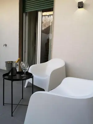 Area soggiorno di ARMISI B&B