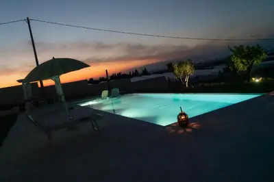 Piscina di Villa Triona Noto Marzamemi con Piscina o nelle vicinanze