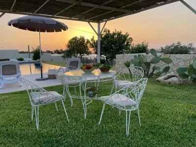Giardino di Villa Triona Noto Marzamemi con Piscina
