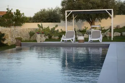 Piscina di Villa Triona Noto Marzamemi con Piscina o nelle vicinanze