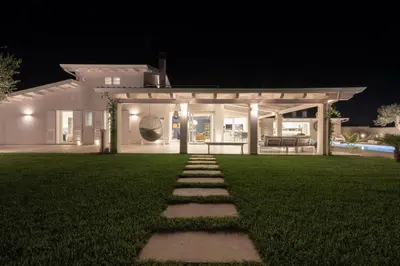 Edificio in cui si trova la villa