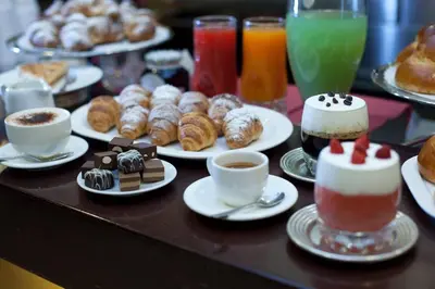 Cibo presso il bed & breakfast o nelle vicinanze