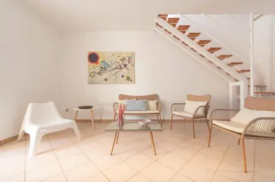 Area soggiorno di ISULATRAVEL - Blu Mediterraneo House